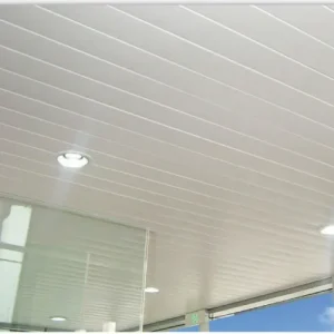 Aluminum Strap Application in Marine Ceiling Installation